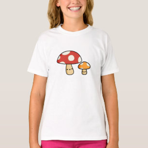 Niedlicher Kawaii-Pilz T-Shirt