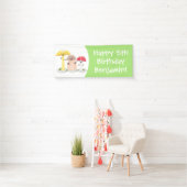Niedlicher Kawaii-Pilzpilz Banner (Insitu)