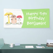 Niedlicher Kawaii-Pilzpilz Banner (Messe)