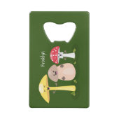 Niedlicher Kawaii-Pilzpilz Geldbeutel Flaschenöffner (Rückseite)