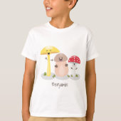 Niedlicher Kawaii-Pilzpilz T-Shirt (Vorderseite)