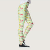 Niedlicher Kawaii-Pilzpilz-Toadstool-Cartoon Leggings (Rechts)