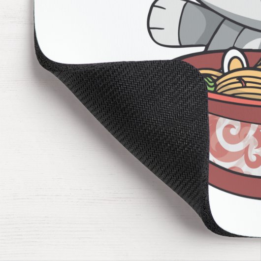 niedlicher Kawaii-Ramen Mousepad (Ecke)