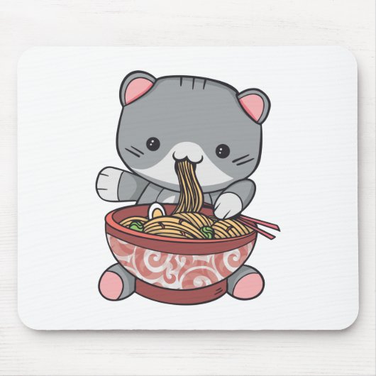 niedlicher Kawaii-Ramen Mousepad (Vorne)