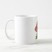 Niedlicher kawaii-Stil, Pilzforte Kaffeetasse (Links)