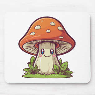 Niedlicher kawaii-Stil, Pilzforte Mousepad