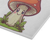Niedlicher kawaii-Stil, Pilzforte Schneidebrett (Ecke)