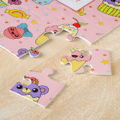Niedlicher Kawaii Sweet Pattern Mothers Day Puzzle (Seite)