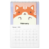 Niedlicher Kawaii-Tierkalender 2021 Kalender (Feb 2026)