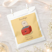 Niedlicher Kawaii-Toast und Cartoon für Rottoaster Geschenktütchen (Ausgeschnitten)