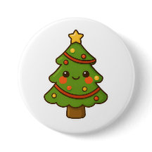 Niedlicher Kawaii Weihnachtsbaum