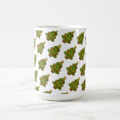 Niedlicher Kawaii Weihnachtsbaum Kaffeetasse (Mittel)