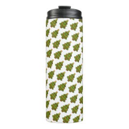 Niedlicher Kawaii Weihnachtsbaum Thermosbecher