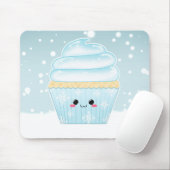 Niedlicher Kawaii Weihnachtsschneeflockekleiner Mousepad (Mit Mouse)