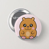 Niedlicher Kawaii zwergartiger Button (Vorne & Hinten)