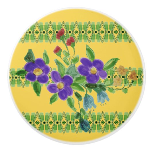 Niedlicher Keramik-Schubladen Keramikknauf (Vorderseite)