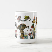 Niedlicher Kern Frohe Weihnachts Pilz Lover Kaffeetasse (Mittel)