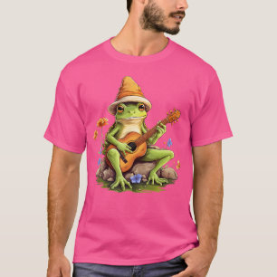 Niedlicher Kernästhetischer Frosch T-Shirt