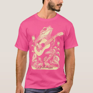 Niedlicher Kernästhetischer Frosch T-Shirt