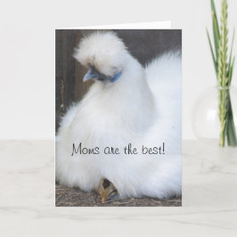 Niedlicher Kick "Mamas sind die besten" Muttertags Karte