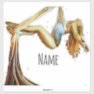 Niedlicher Kick-Thunder_Cove Aufkleber