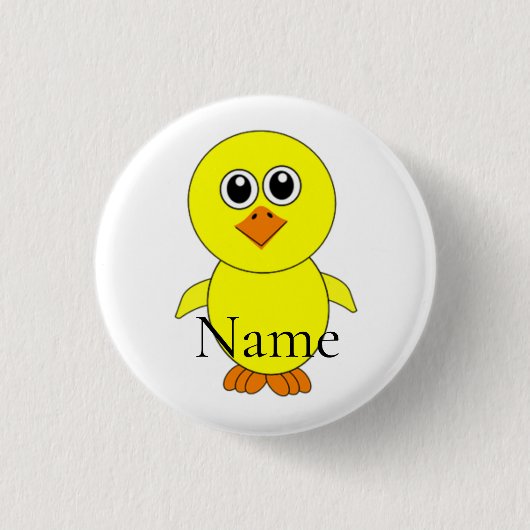 Niedlicher Kick-Thunder_Cove Button (Vorderseite)