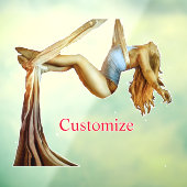 Niedlicher Kick-Thunder_Cove Fensteraufkleber (Blatt 3)