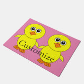 Niedlicher Kick-Thunder_Cove Fußmatte (Schrägansicht)