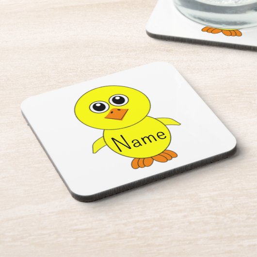 Niedlicher Kick-Thunder_Cove Getränkeuntersetzer (Linke Seite)