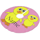 Niedlicher Kick-Thunder_Cove Polyester Weihnachtsbaumdecke (Schrägansicht)