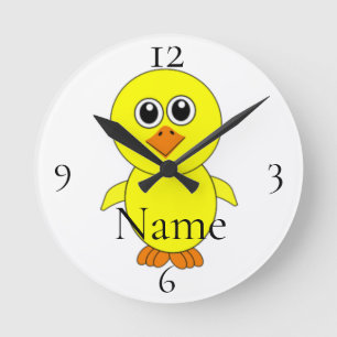 Niedlicher Kick-Thunder_Cove Runde Wanduhr