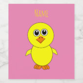 Niedlicher Kick-Thunder_Cove Weinetikett (Einzelnes Label)