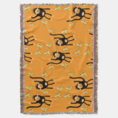 Niedlicher Kid Monkey Decke (Vorderseite Vertikal)