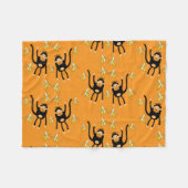 Niedlicher Kid Monkey Fleecedecke (Vorderseite (Horizontal))