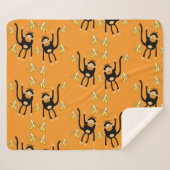 Niedlicher Kid Monkey Sherpadecke (Vorderseite (Horizontal))