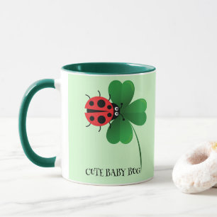 Niedlicher Kidschbub auf Lucky-Blatt Kinder Tasse
