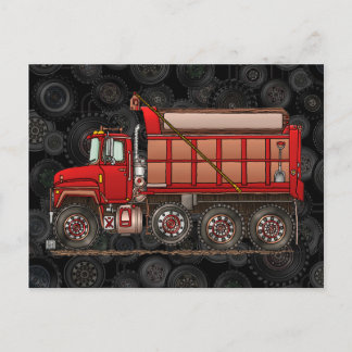 Niedlicher Kies-Dump Postkarte