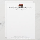 Niedlicher Kies-Kipper Briefkopf (Vorne/Hinten)