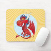 Niedlicher Kinderdrache Mouse Pad Mousepad (Mit Mouse)