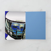 Niedlicher Kinderfußball-personalisierte Karte (Innenseite)