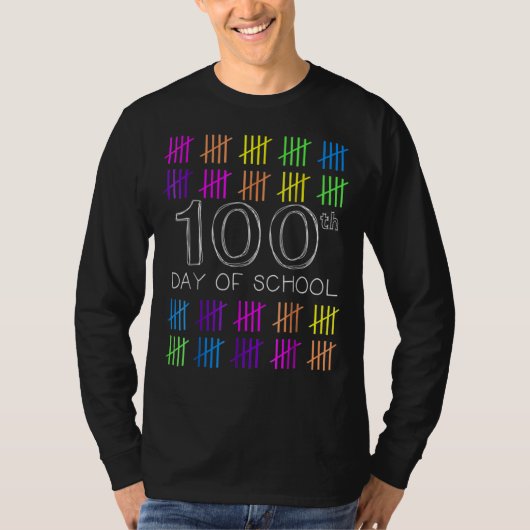 Niedlicher Kindergarten Vorschule 100 Tage Tee (Vorderseite)