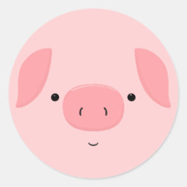 Niedlicher Kindergeburtstag Runder Aufkleber