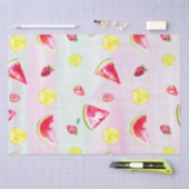 Niedlicher Kindergeburtstag Watermelon Lemon Seidenpapier (Handwerk)