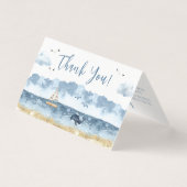 Niedlicher Kinderwagen, der sich mit Karten abschl (Vorderseite)