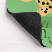 Niedlicher Kinderzettel mit Cartoon-Abbildung Mousepad (Ecke)
