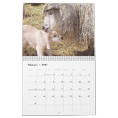 Niedlicher Kinderziegen-Kalender Kalender (Feb 2027)