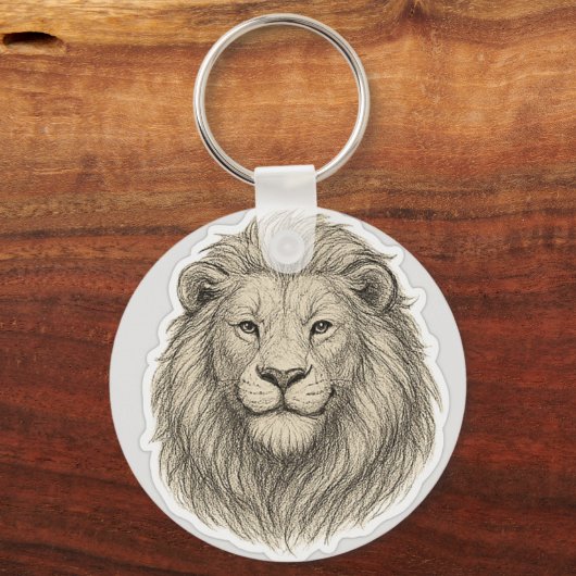 Niedlicher Kirchen Schlüsselanhänger (Rückseite)