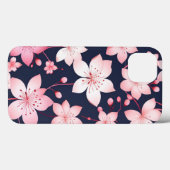 Niedlicher Kirschblossom Frühlingsblumen Blumenbau Case-Mate iPhone Hülle (Rückseite (Horizontal))