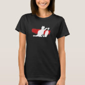 Niedlicher Kitty Bowler - Bowling-Button von einem T-Shirt (Vorderseite)