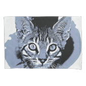 Niedlicher Kitty Kissenbezug (Vorderseite)